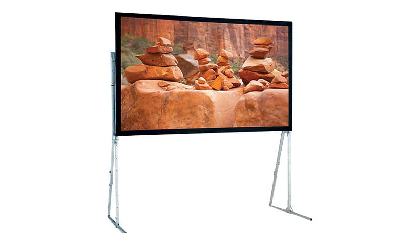 Draper Ultimate Folding Screen HDTV Format - projection screen with extra heavy duty legs - 133" (133.1 in)
