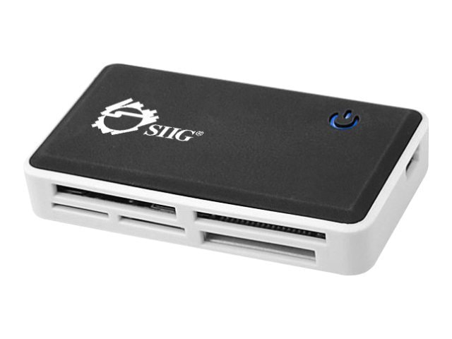 SIIG USB 2.0 Multi Card Reader - card reader - USB 2.0