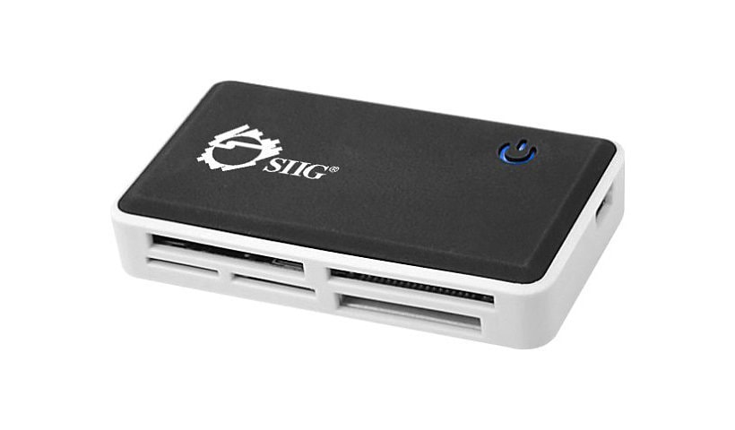 SIIG USB 2.0 Multi Card Reader - card reader - USB 2.0