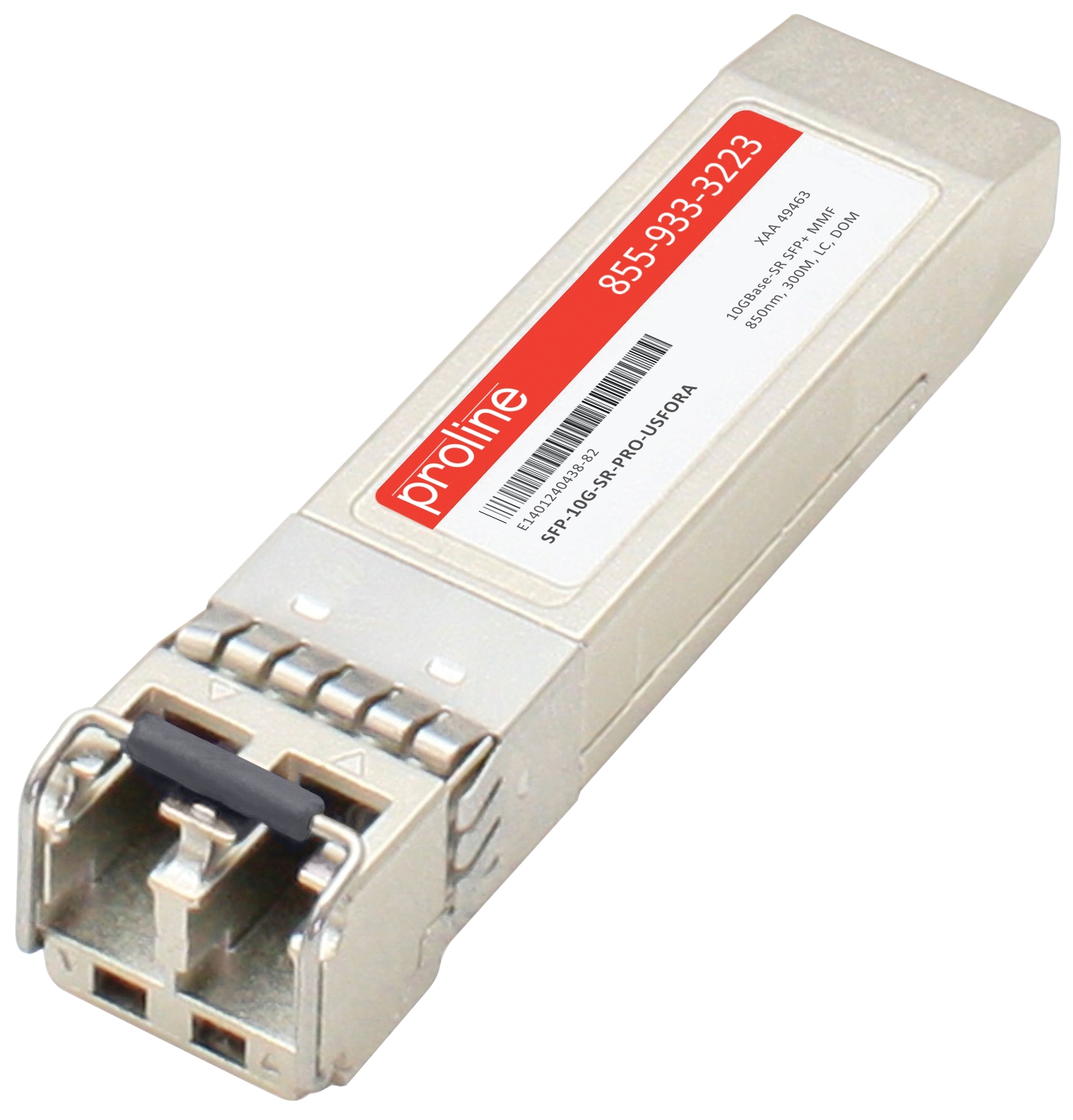 Proline Cisco SFP-10G-SR Compatible SFP+ TAA Compliant Transceiver - SFP+ transceiver module - 10GbE