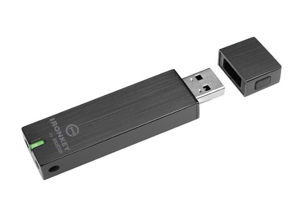 IronKey Basic D250 FIPS Hardware Encrypted USB Flash Drive, Unmanaged - USB flash drive - 8 GB