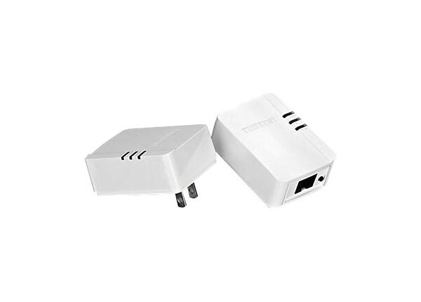 TRENDnet TPL-308E2K - bridge - wall-pluggable