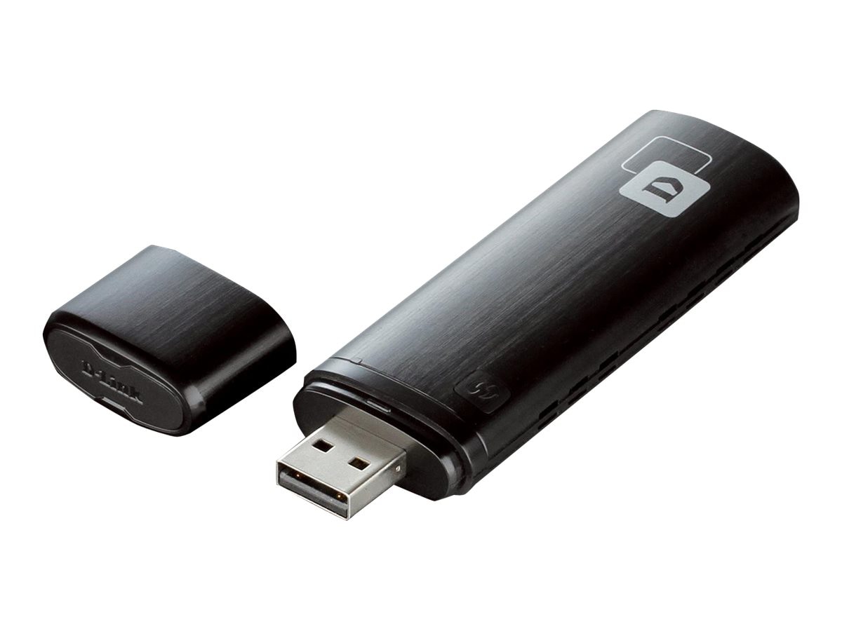D-Link Wireless AC1200 DWA-182 - network adapter - USB 2.0