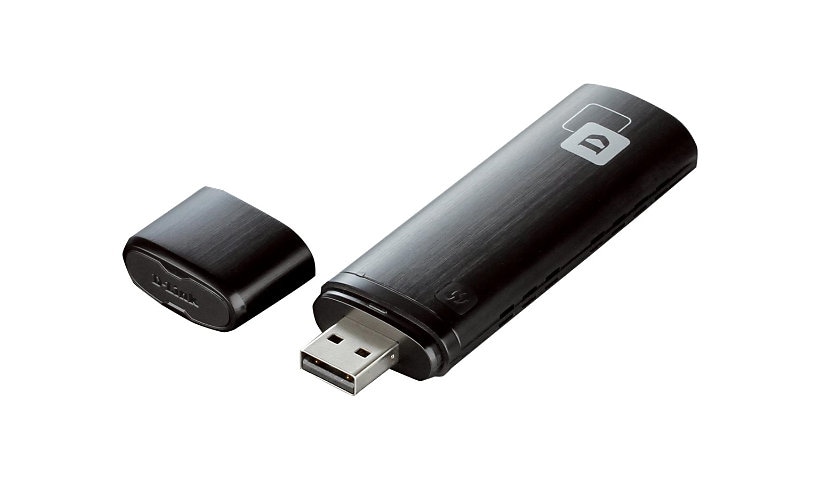 D-Link Wireless AC1200 DWA-182 - network adapter - USB 2.0