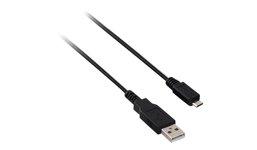 V7 - USB cable - USB to Micro-USB Type B - 90 cm