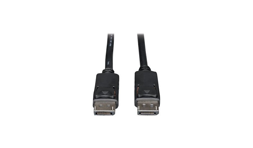 Eaton Tripp Lite Series DisplayPort Cable with Latching Connectors, 4K (M/M), Black, 25 ft. (7.62 m) - DisplayPort cable