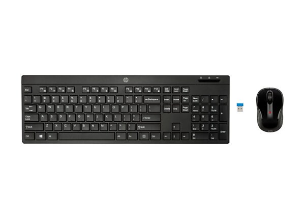 HP - keyboard and mouse set - English