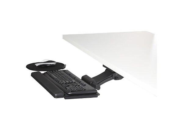 Humanscale 6G Wrist Rest Keyboard - Black - Steel