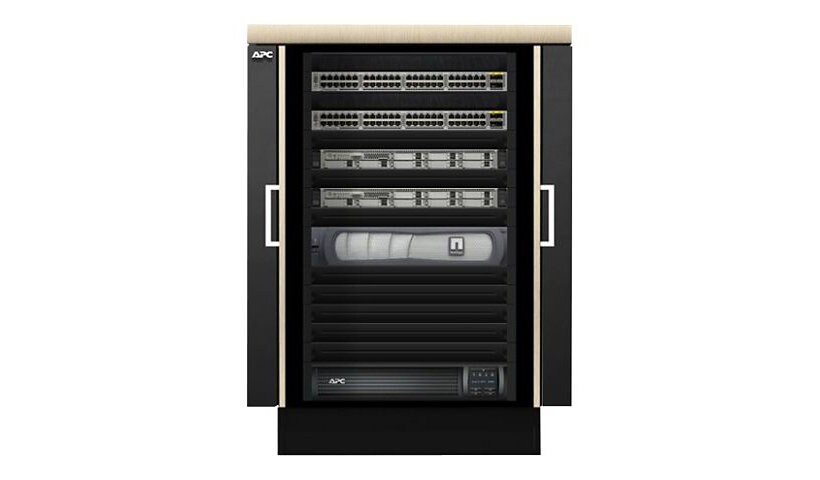 APC NetShelter CX - rack - 18U