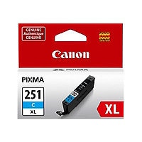 Canon CLI-251C XL - XL - cyan - original - ink tank