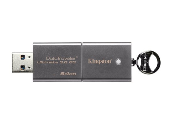 Kingston DataTraveler Ultimate 3.0 G3 - USB flash drive - 64 GB