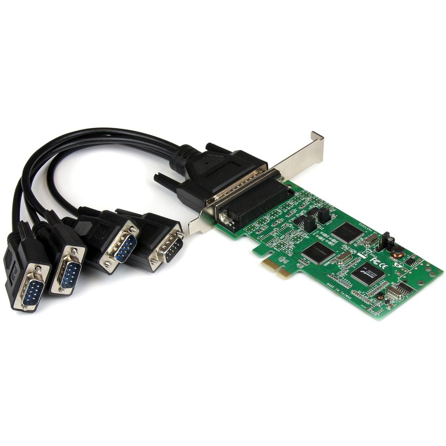 Startech Com 4 Port Pci Express Pcie Serial Card 2 X Rs232 2 X Rs422 Rs485 Pex4s