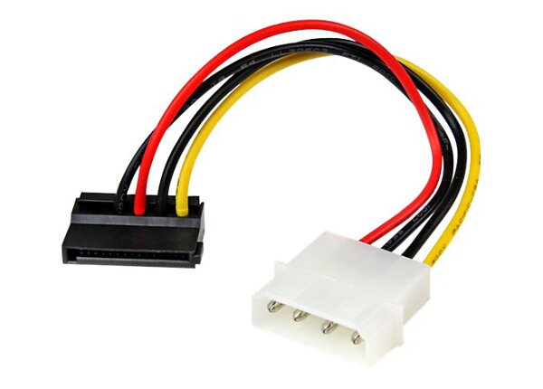 StarTech.com 4 Pin Molex to Left Angle SATA Power Cable Adapter power ada
