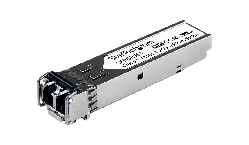 StarTech.com Cisco SFP-GE-S Compatible SFP - 1GbE MMF Transceiver - 550m