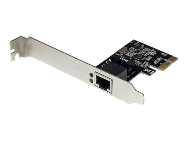 StarTech.com 1 Port PCI Express PCIe Gigabit Network Server Adapter NIC Card - Dual Profile