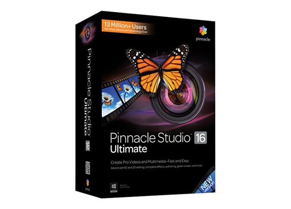 Pinnacle Studio Ultimate ( v. 16 ) - box pack