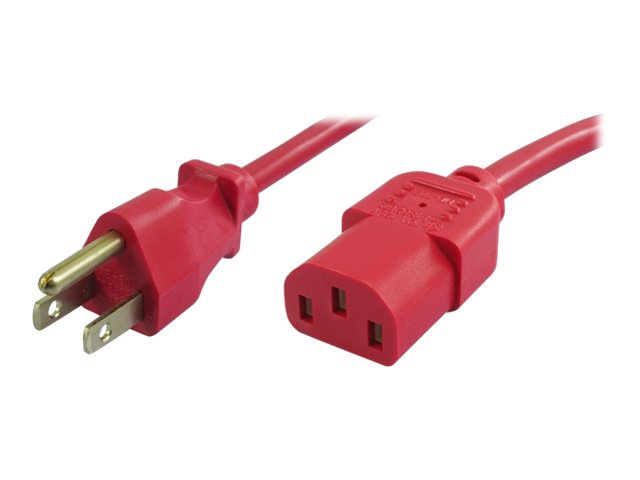 APC - power cable - NEMA 5-15 to IEC 60320 C13 - 15 ft