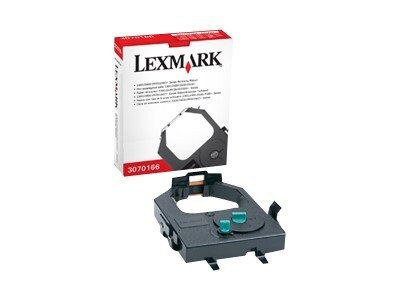 Lexmark - 1 - noir - ruban de réencrage