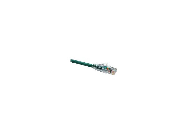 Leviton eXtreme 6+ SlimLine - patch cable - 10 ft - green