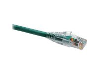 Leviton eXtreme 6+ SlimLine - patch cable - 15 ft - green