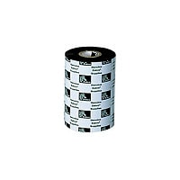 Zebra 2000 Wax - 1 - black - print ink ribbon refill (thermal transfer) (pack of 24)