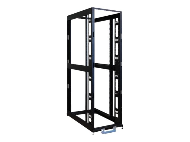 Tripp Lite 45U 4-Post Open Frame Rack Cabinet Square Hole Heavy Duty Caster