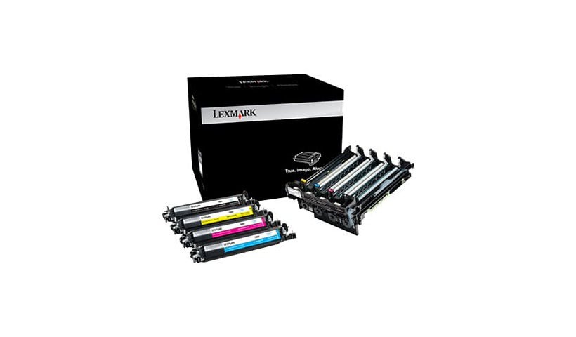 Lexmark Black & Colour Imaging Kit - black, color - printer imaging kit - L