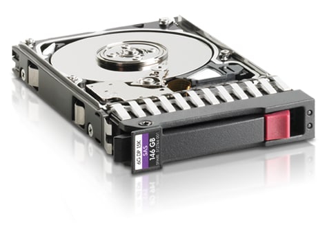 HPE - hard drive - 146 GB - SAS