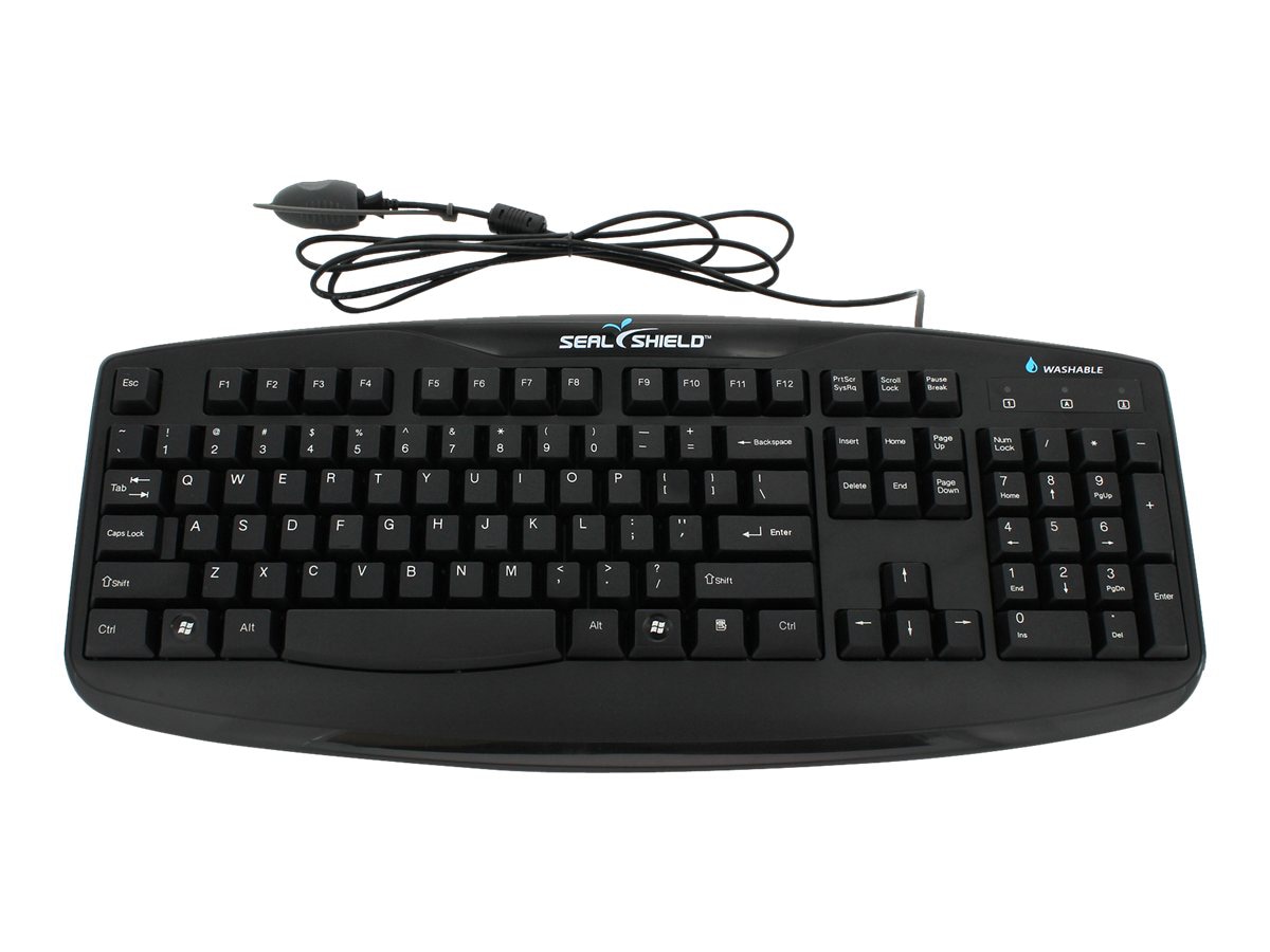 Seal Shield Seal Storm - keyboard - black Input Device