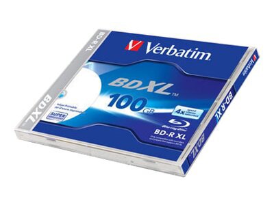 Verbatim - BD-R XL x 1 - 100 GB - storage media