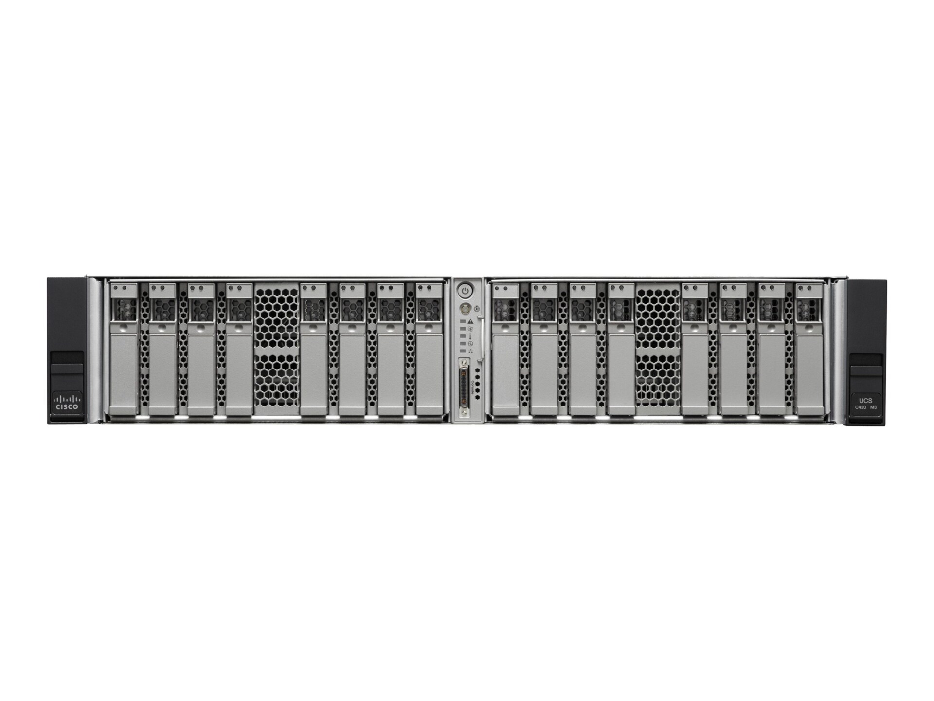 Cisco UCS C420 M3 High-Performance Rack Server - rack-mountable - no CPU - 0 GB - no HDD