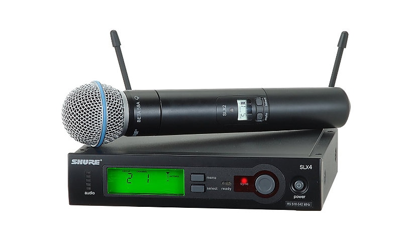 Shure SLX24/BETA58 - wireless microphone system