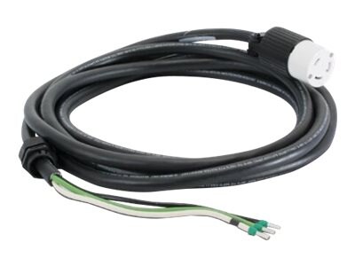 APC InfraStruXure Whips - power cable - bare wire to NEMA L6-30 - 35 ft