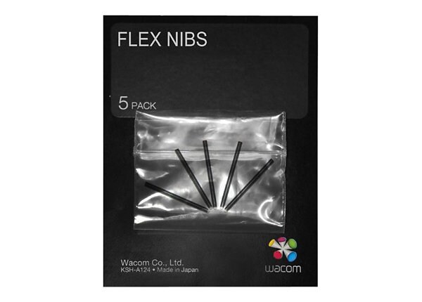 WACOM FLEX NIBS F/INTUOS4 5-PACK