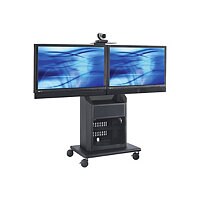 AVTEQ RPS Series 800L - cart - rack - for 2 LCD displays