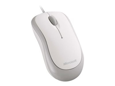 Microsoft Basic Optical Mouse - mouse - USB - white