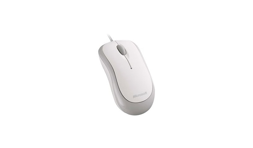 Microsoft Basic Optical Mouse - mouse - USB - white