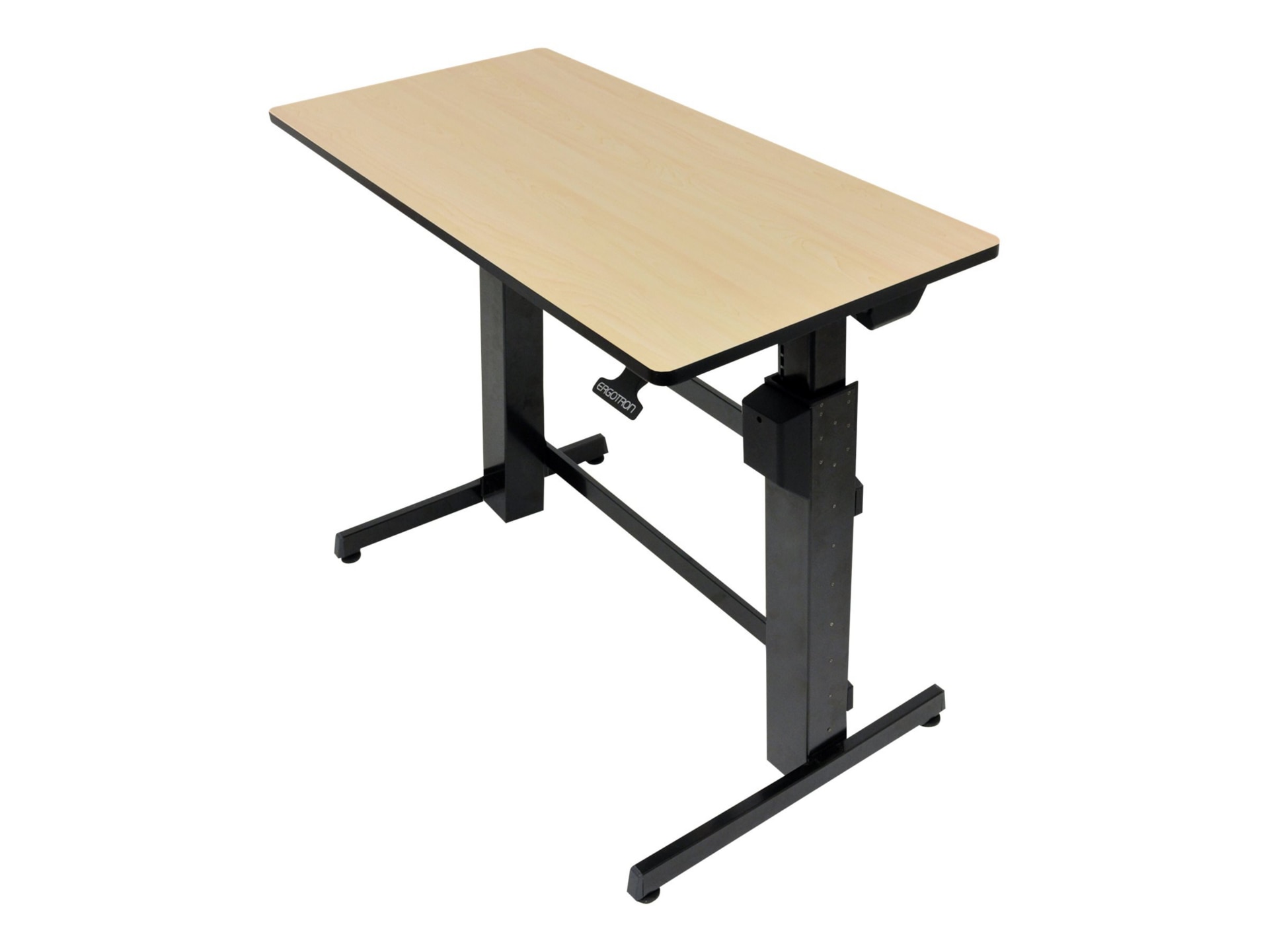 WorkFit-D, Sit-Stand Desk, Birch