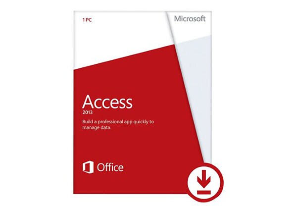 Microsoft Access 2013 - box pack