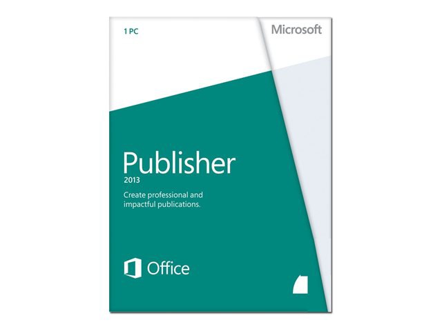 Microsoft Publisher 2013 - box pack
