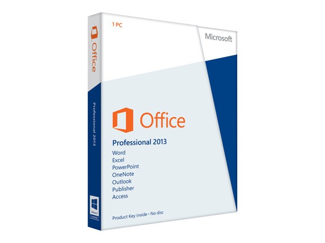 Microsoft Office Professional 2013 - box pack
