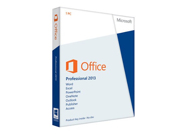 Microsoft Office Professional 2013 - box pack