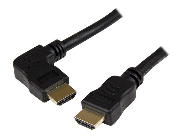 StarTech.com 2m Left Angle High Speed HDMI Cable - HDMI - M/M