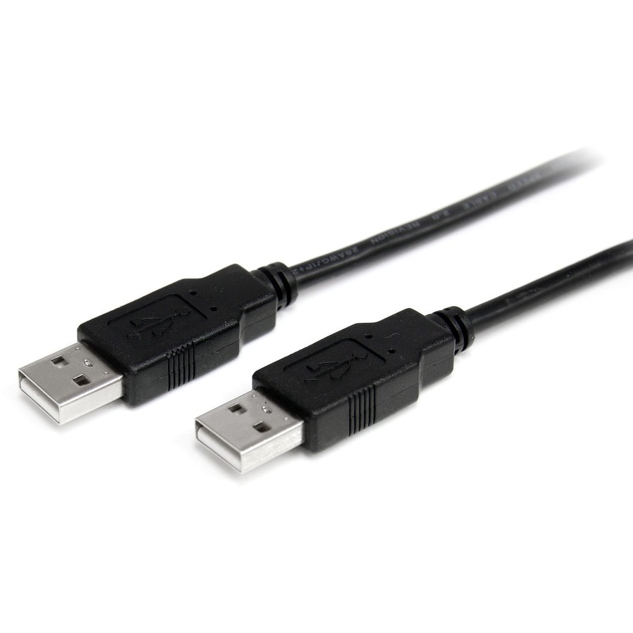 StarTech.com 2m USB 2.0 A to A Cable - M/M - 2m USB 2.0 aa Cable - USB a  male to a male Cable-Black - Buy StarTech.com 2m USB 2.0 A to