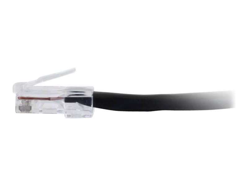 C2G 10ft Cat6 Non-Booted Unshielded (UTP) Ethernet Cable - Cat6 Network Patch Cable - PoE - Black