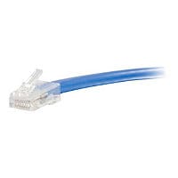 C2G 7ft Cat6 Non-Booted Unshielded (UTP) Ethernet Cable - Cat6 Network Patch Cable - PoE - Blue