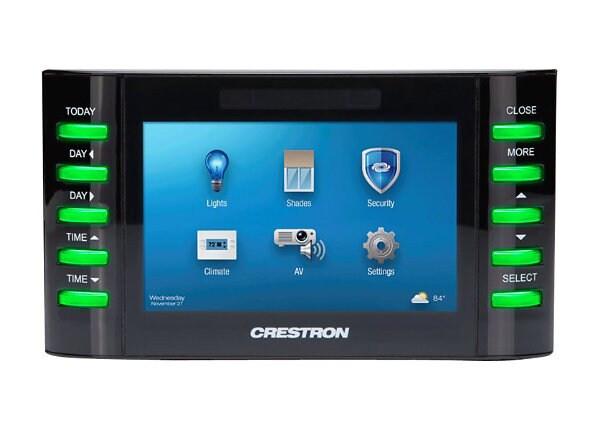 Crestron 4.3" Touch Screen Control System TPCS-4SM-B-S - control panel