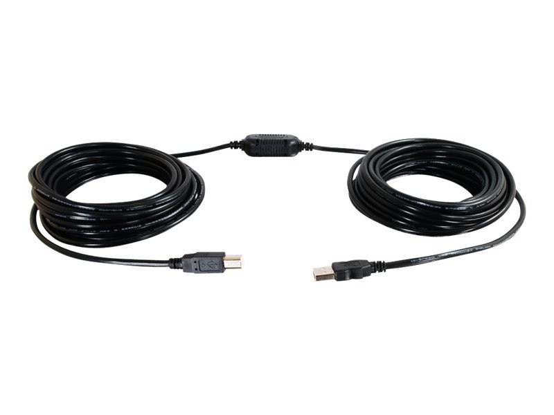 C2G 25ft USB to USB B Extension Cable - Thumbnail 2