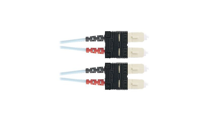 Panduit Opti-Core 10GIG - patch cable - 15 m - aqua