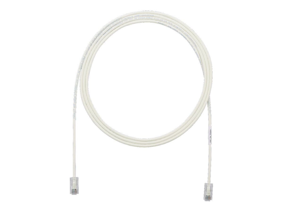 Panduit TX5e-28 Category 5E Performance - patch cable - 4 ft - off white